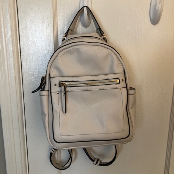 INC International Concepts Cream Backpack - Picture 1 of 7